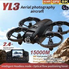 YL3 Mini Drone 2.4" Screen Remote | 5G WiFi FPV | Optical Flow Hover | 360° Flip