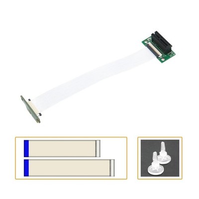 36Pin 1X Extender Cable LED Indicator Enhances Computer Connectivity, 90°
