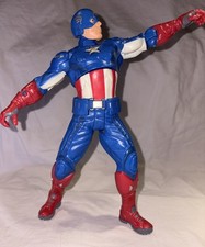 2012 Marvel Avengers Captain America 10" Talking, Shield Throwing Action Figure