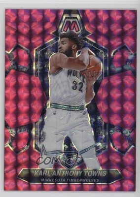2023-24 Panini Mosaic Pink Mosaic Prizm 133/149 Karl-Anthony Towns #78 1o2