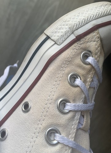 Converse Chuck Taylor All Star niedrige Sneakers optisch weiß Damen US 5,5 W7652 - Bild 12 von 17