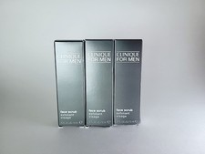 x3 Clinique for Men Face Scrub Exfoliant Visage 0.5 oz/15ml