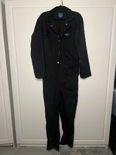 Hisea Men  s Long Sleeve Coverall Dark Navy Medium Short