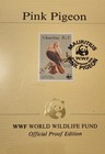 WWF Pink Pigeon Official Proof Edition Stamp — photo 5