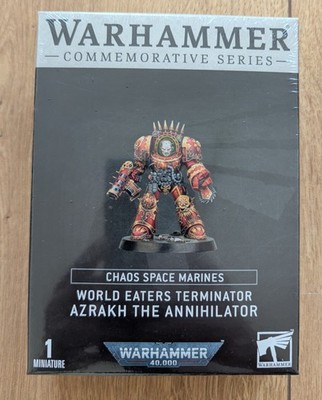 Warhammer 40k World Eaters: Azrakh the Annihilator / Terminator Neu und OVP