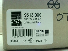 Rittal 9513 000 Plastic Wall Mounted Polycarbonate Enclosure-New In Box