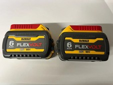 New Genuine DEWALT DCB606-2 FLEXVOLT 20V/60V MAX 6AH LI-ION Battery Packs-2 PACK