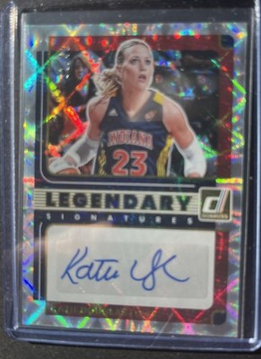 2025 Donruss WNBA Katie Douglas Auto Legendary Signature Gold Laser Holo /49