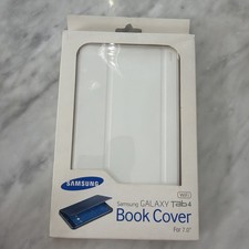 Samsung 7.0" Galaxy Tab 4 Book Cover Tablet Case Stand Genuine OEM White