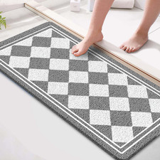 Shower Mats Non Slip without Suction Cups, PVC Loofah Bathroom Mats, Loofah Mats