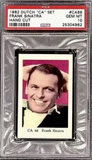 1962 DUTCH GUM FRANK SINATRA *RARE* PSA 10 **CENTERED** ((OCEAN’S ELEVEN))