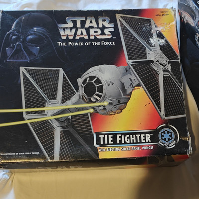 Star Wars Power of the Force TIE Fighter Space Ship (Twin Ion Engine Fighter)