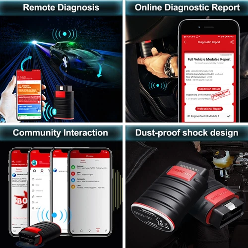 THINKCAR Thinkdiag Bidirectional Free Full Software OBD2 Scanner Diagnostic Tool
