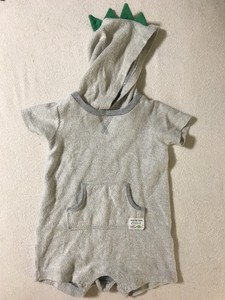 grey romper baby boy