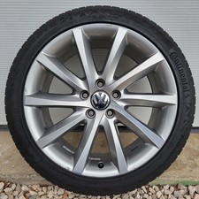 1 orig VW Passat B6 Alufelge 8x18 ET44 Sarmakand 3C0601025AA BA, SR 235/40 6,5mm