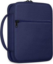 Bible Cover Case Book Cover Carrying Bag Bible Protective with Handle and Pocket