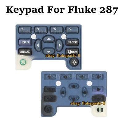 Keypad For Fluke 287 True RMS Electronics Logging Tester Keyboard Buttons Parts