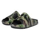 39380 BAPE 1ST CAMO SLIDE SANDALS green US10