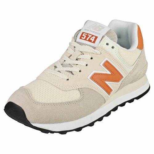 New Balance 574 Womens Beige Fashion 