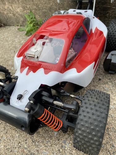 Smartech Winner Nitro Buggy With Original radio Rare SMT 15 Engine Runs Great - Picture 3 of 10