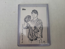 2009 Topps Sketch Card AUTHENTIC 1/1 Original Masterpiece Sketch Card Art