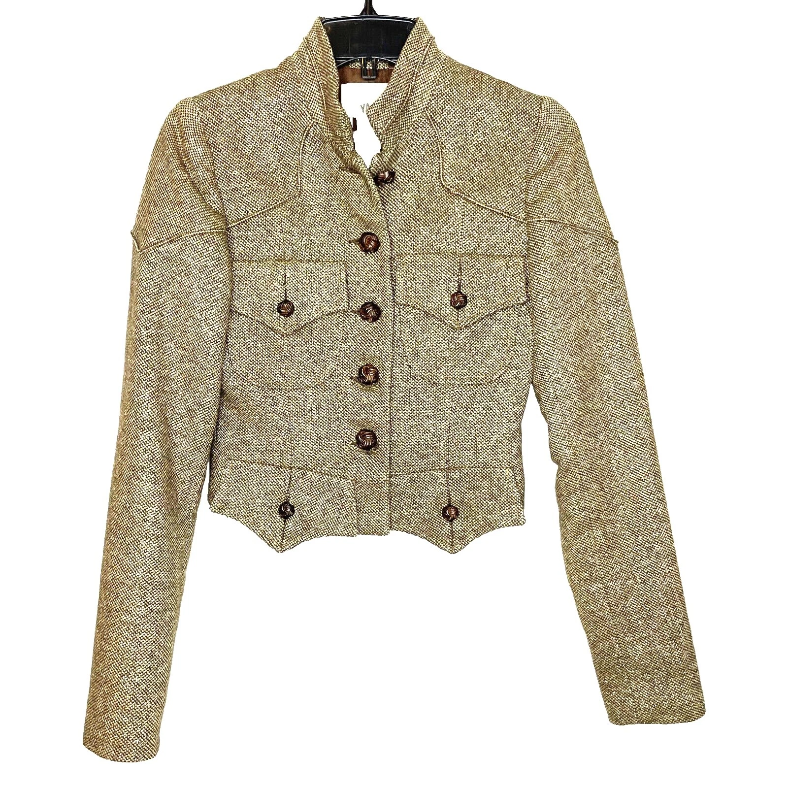 Petites Military Jacket Brown Coats, Jackets & Vests for Women