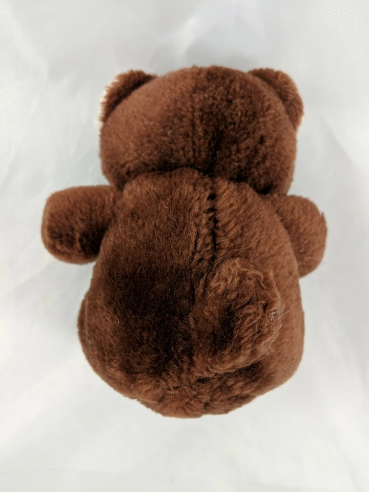 Swibco Bear Plush 6 Inch Dark Brown Stuffed Animal toy - Image 4 of 4
