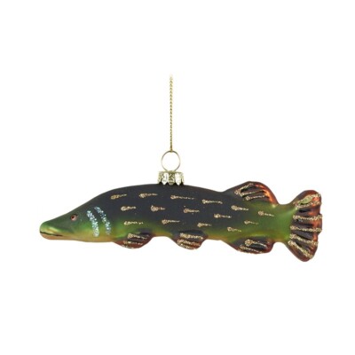 Heaven Sends grüne Fische Christbaumschmuck zum Aufhängen Angeln Geschenkidee