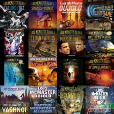 Lois McMaster Bujold - Vorkosigan Audiobook Series (19 titles on USB or DVD)