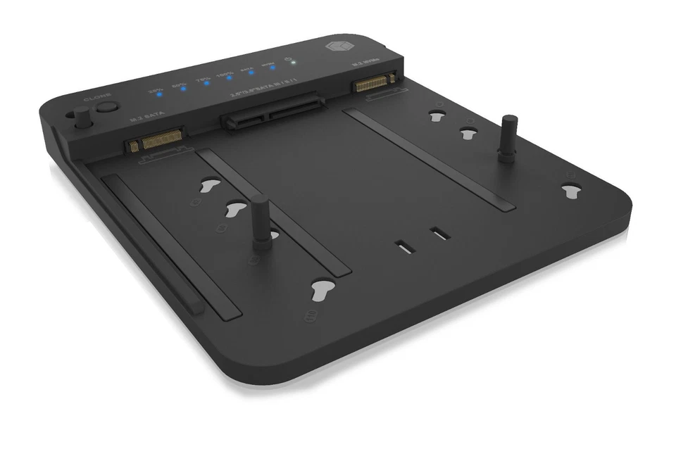 ICY BOX IB-2915MSCL-C31 Dock&Clone Station M2.NVMe& 2,5"&3,5" 61017 B-Ware - Bild 2 von 4