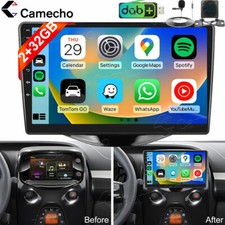 Autoradio DAB+ Android 15 Carplay per Toyota Aygo II Citroen C1 Peugeot 108 Kam