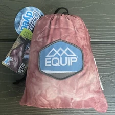 Magenta EQUIP Hammock Craft Dyed Recycled One Person Travel Hammock NEW