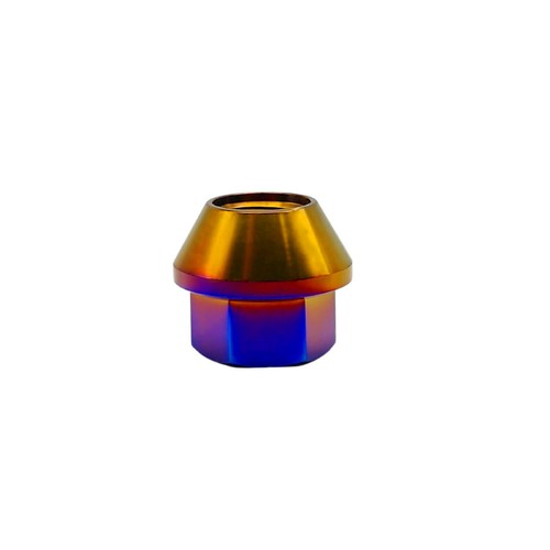 M12/M14 Lug Nut Rison Titanium Lug Nuts Wheel Open End Cone Seat GR5 Nuts 20PCS - Picture 12 of 49