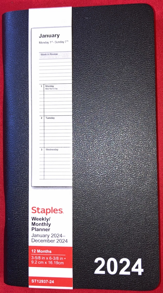 Staples 2024 Weekly Calendar Cammy Corinne