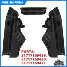 3x Engine Upper Compartment Partition Panel For BMW X5 E70 X6 E71 #51717169419