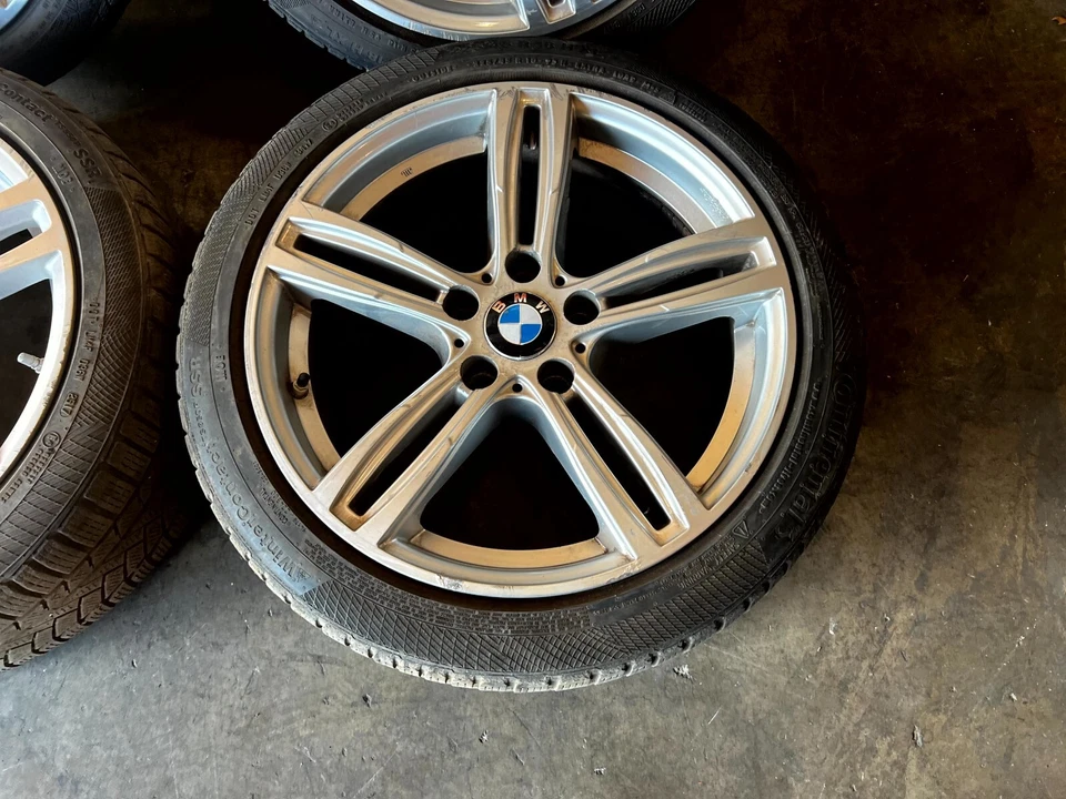 JUEGO LLANTAS BMW F30 F32 F36 18" PULGADAS M-SPORT ALEACIÓN LLANTAS CON NEUMÁTICOS 100K Foto 2 de 4