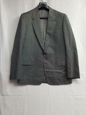 Valentino Garavani Grey Blazer Made In Italy Size 44R Men's Virgin Wool See Pics