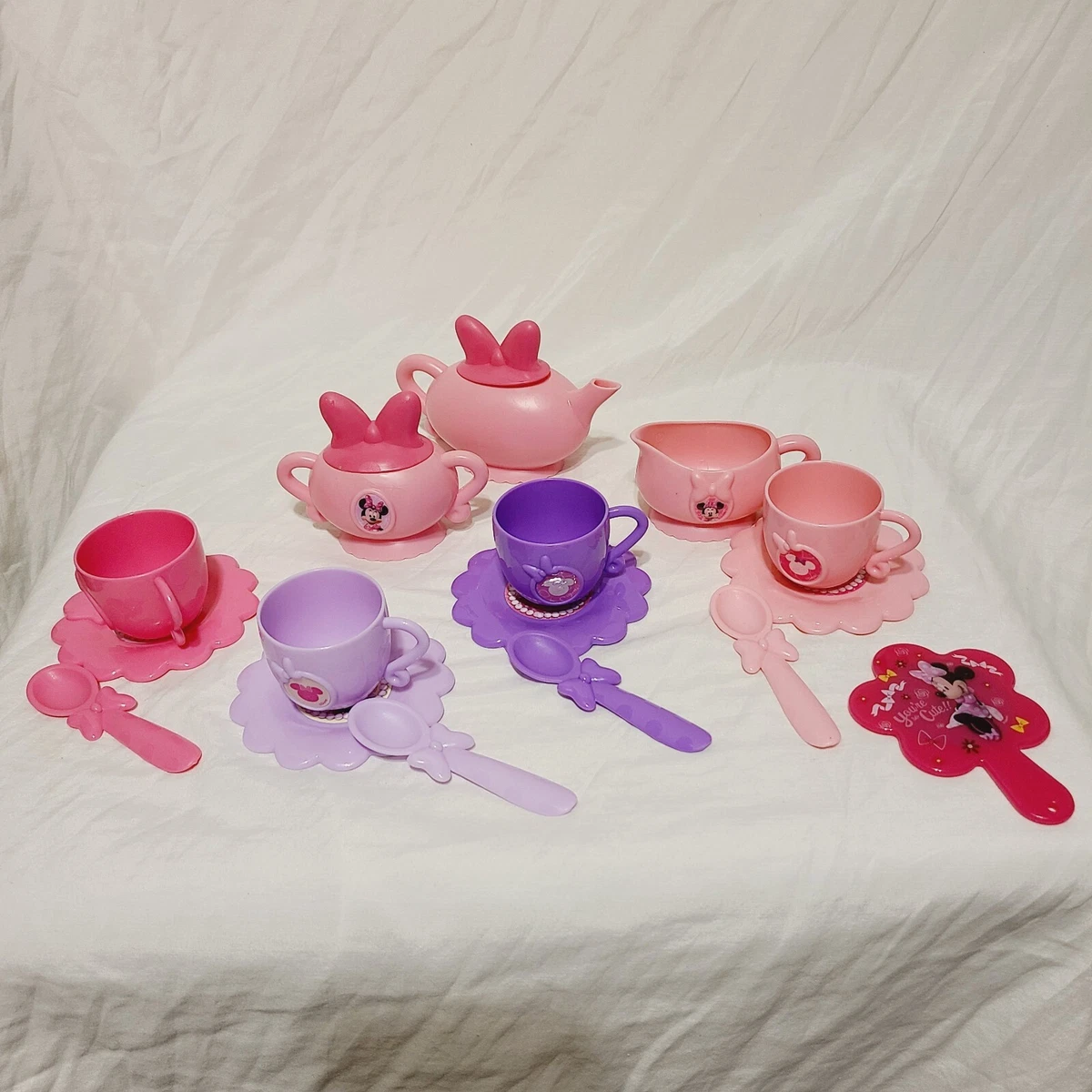 Disney Junior Minnie Mouse Bowlicious Tea Set 17 Piece