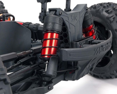 Arrma Kraton 4S V2 BLX RTR 1/10 4WD Brushless Monster Truck (Red) ARA4408V2T3 - Picture 4 of 8