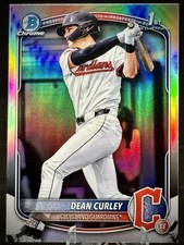 2025 Bowman Draft - Dean Curley #BDC-129 - 1st Silver Chrome Refractor Guardians