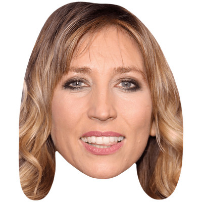 Daisy Haggard (Smile) Celebrity Mask, Flat Card Face, Fancy Dress Mask