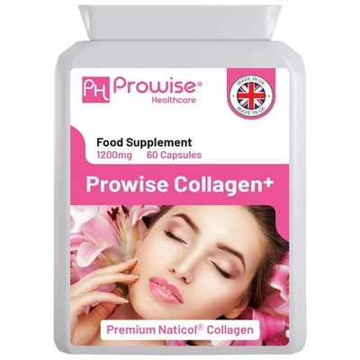 Marine Collagen+ 1200mg - 60 Kapseln | Hergestellt in Großbritannien