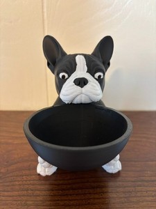 Boston Terrier 3D Printed Votive/Candy Dish