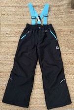 Gerry Youth Snow Pants w/Removable Suspenders - S 7/8 Small / Black