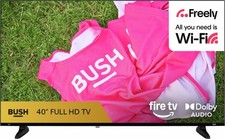Bush Smart TV 40 Inch 40FSF26 LCD Full HD Fire TV Voice Control Black