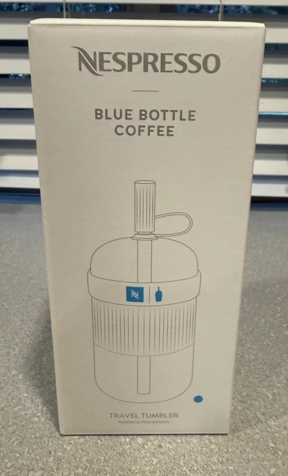 Vaso helado Nespresso X Blue Bottle NOLA Nomad edición limitada nuevo en caja Foto 3 de 3