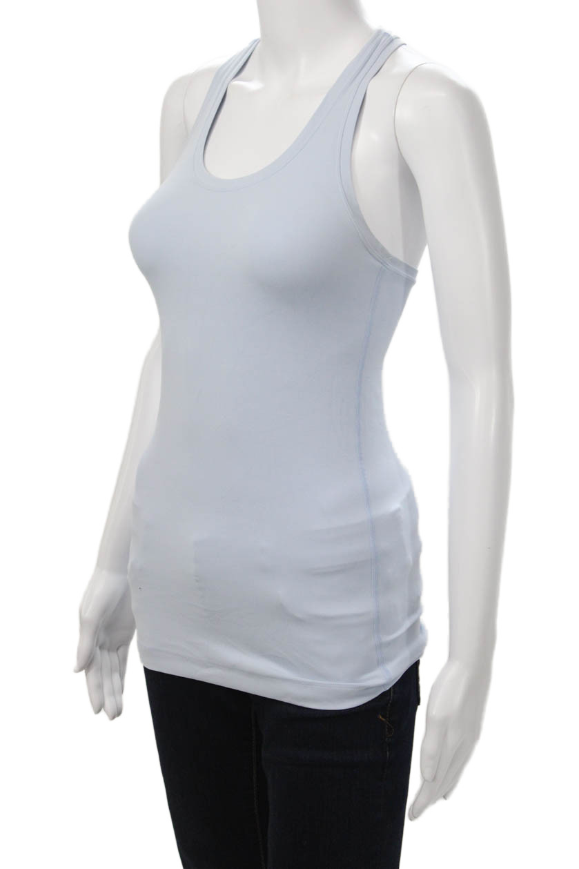 Lululemon Womens Light Blue Basic Sleeveless Tank… - image 2