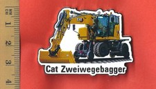 1 x Cat Zweiwegebagger Pin Cat M323 aus meiner Sammlung Lagerfach Nr. 125
