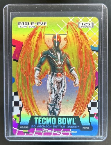 2026 Battle Arena Tecmo Bowl Eagle-Eye 80\'s 8-Bit Rad Battlefoil #RD355