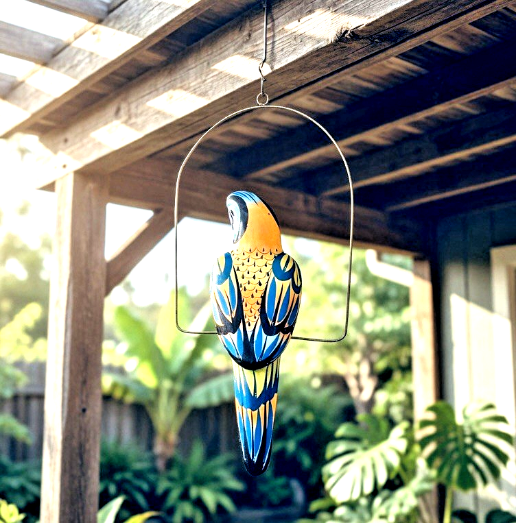 Mexican Parrot Bird Hang Perch 15